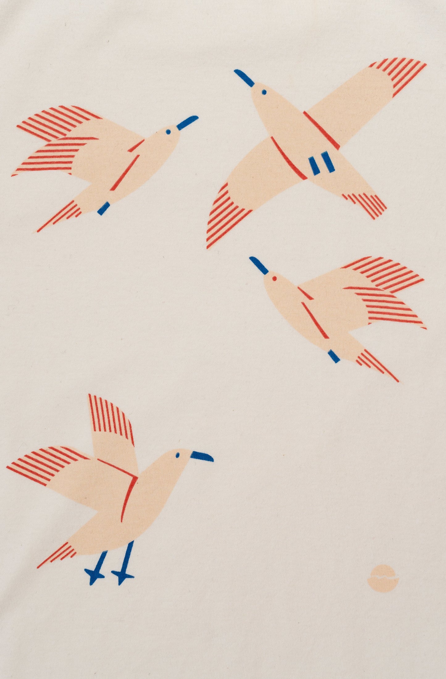 CAMISETA GAVIOTAS VOLANDO
