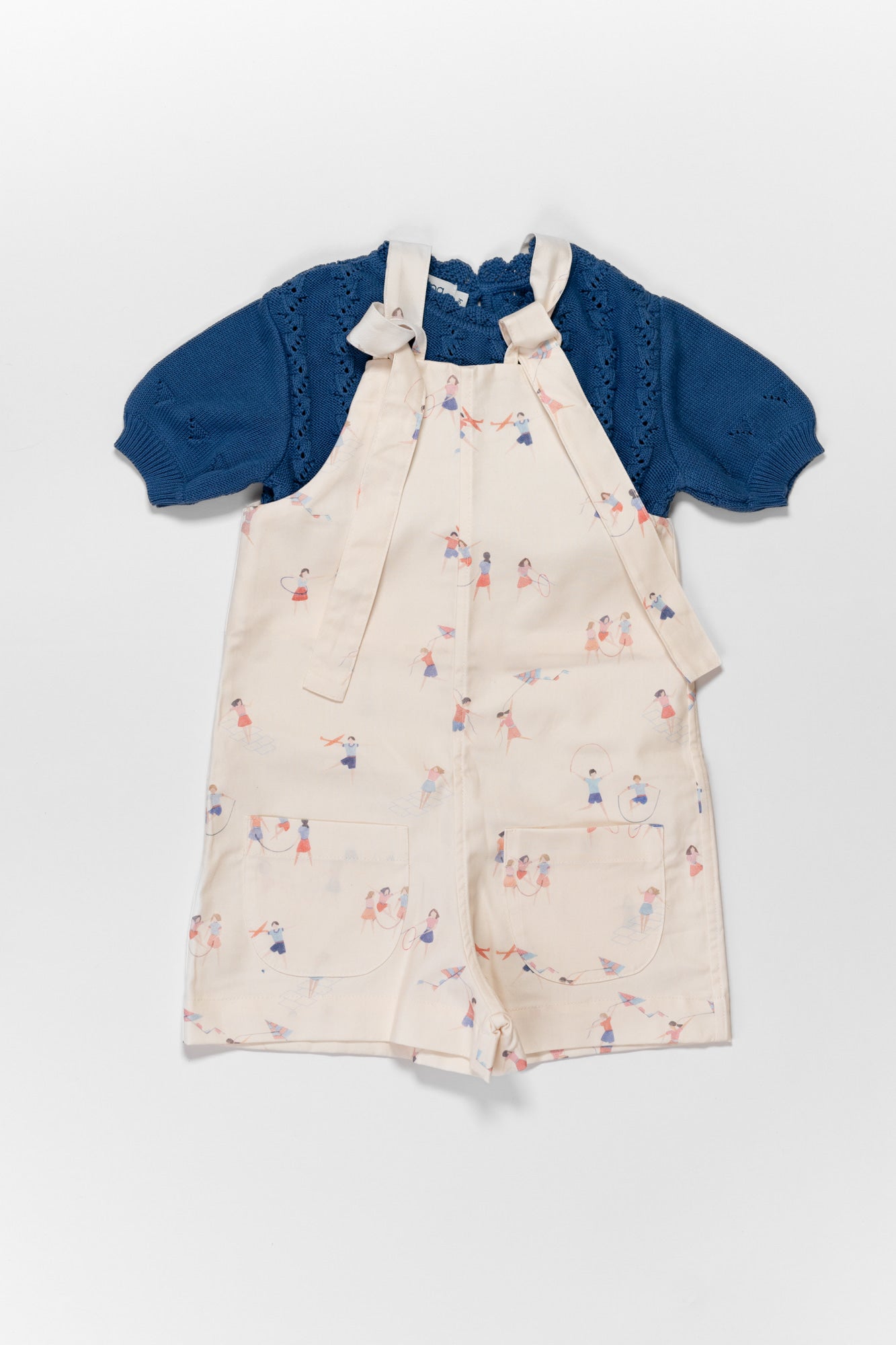 PETO PANTALÓN CORTO. ESTAMPADO JUEGOS